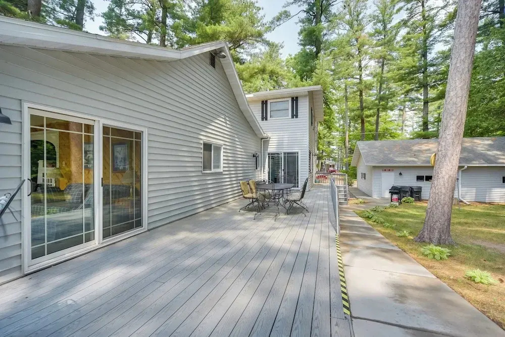 Spacious Home with Deck on Lake Chetek