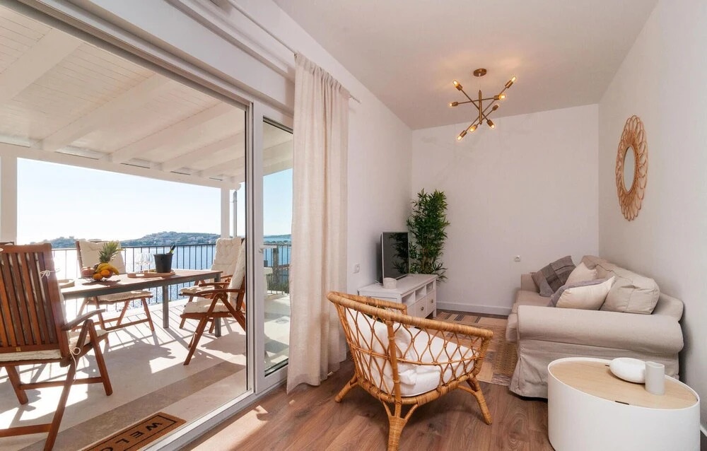 Beach Front Home In Sevid