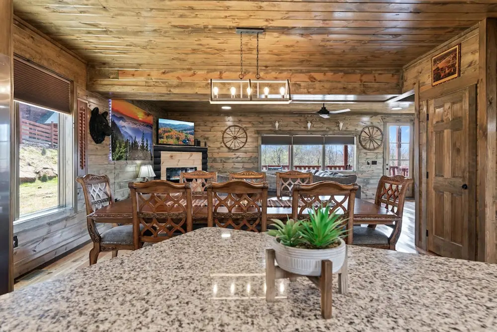 Mountain Retreat w/ Hot Tub & Games! Sleeps 10!