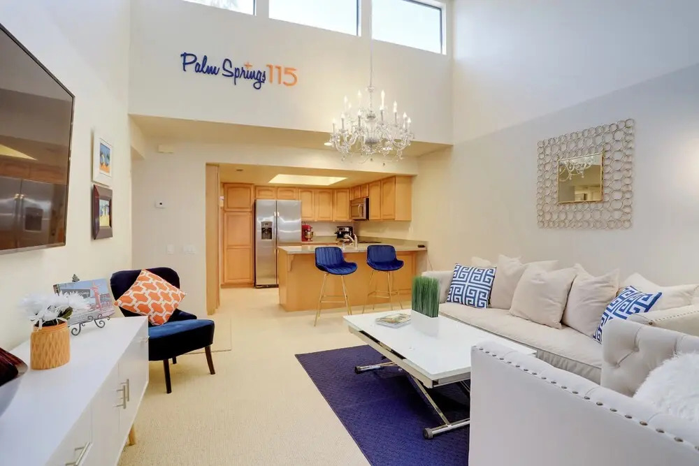Resort Amenities: Updated Palm Springs Villa