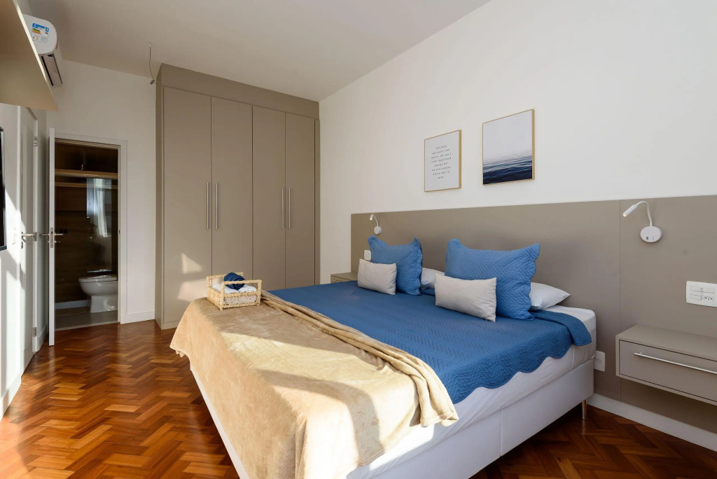 Omar do Rio: Moderno 3Qts a 130m da Praia de Ipanema e 60m do Metrô General Osório, c/ Internet 400mbps, Smart TV 60", Workstation e Máquina Lava & Seca (GC 50/501)