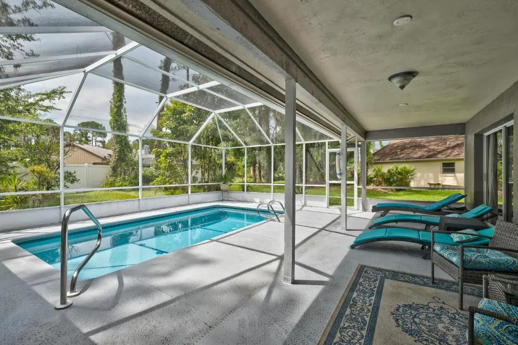 Palm Villa, 4 Bedroom, Private Pool, Screened Lanai, Washer Dryer, Sleeps 7