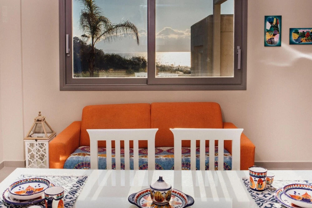 Apartment With one Bedroom in Balestrate, With Wonderful sea View, Enclosed Garden and Wifi - 100 m From the Beach