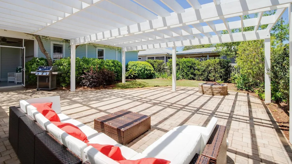 Remodeled House With Fenced Backyard and Golf Cart