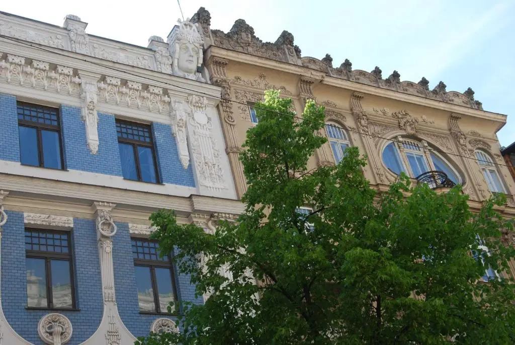 Apartments in Art Nouveau District