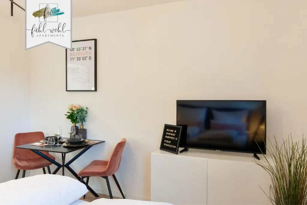 Apartment Wahnfried No3 - citynah wohnen mit Küche und Duschbad