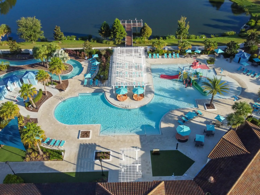 7Br 6Bath Pvt Home Pool BBQ 13min Disney 4788ft