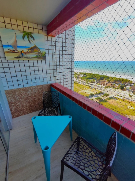 Apartamento 2 suítes lindo e vista mar