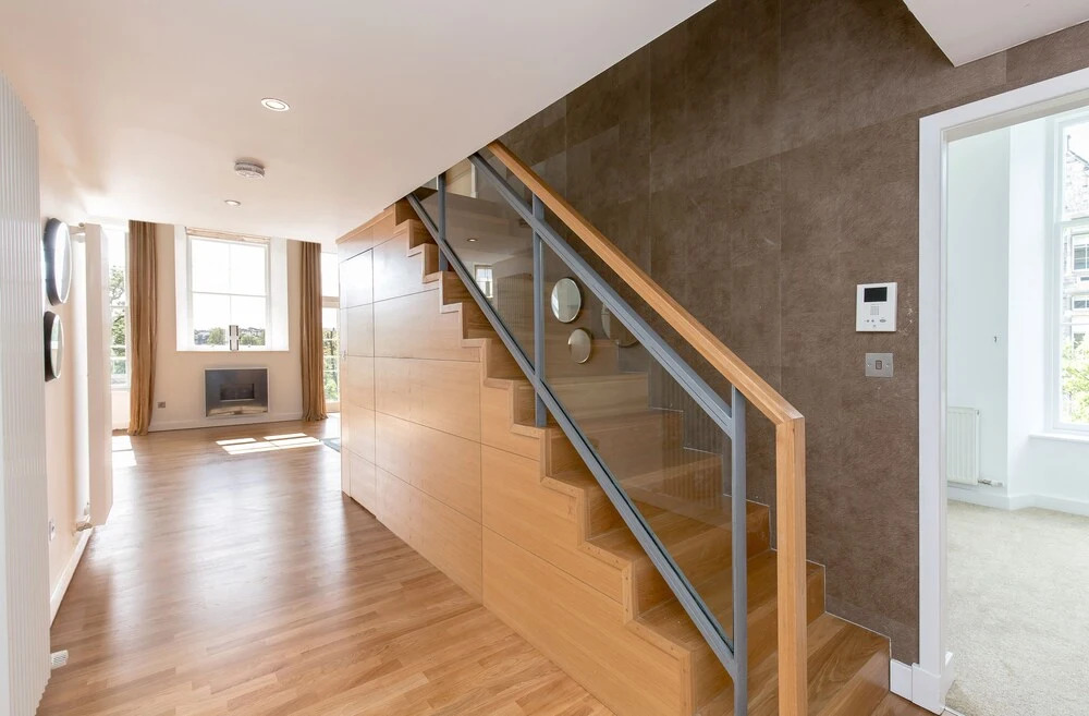Luxury 3 bedroom duplex Apartment in the iconic Quartermile with Stunning Balcony Views