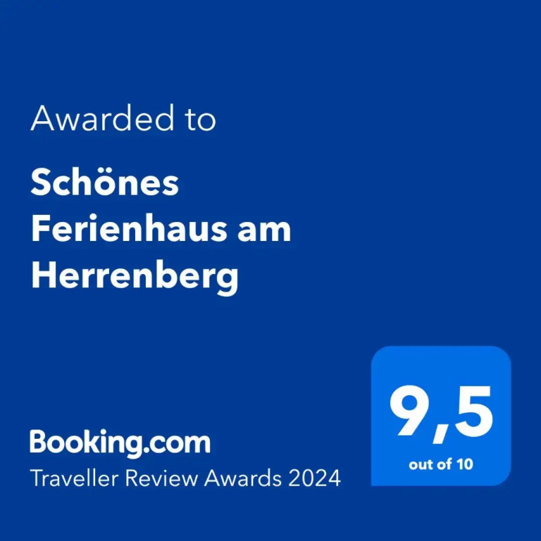 Schönes Ferienhaus am Herrenberg