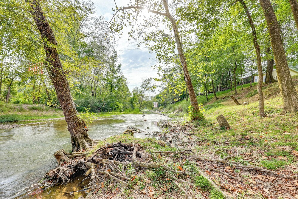 Riverfront Cabin on 2 Acres in Glenwood!