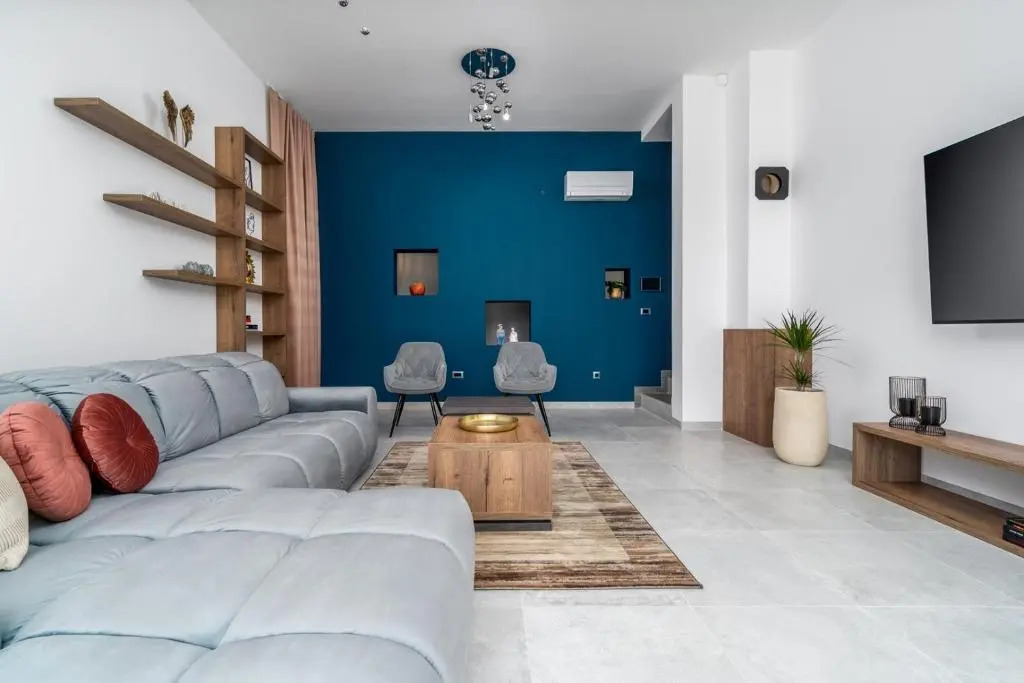 Villa Praska with private 28,5 sqm pool, 3 en-suite bedrooms, Sauna, 1km to Beach