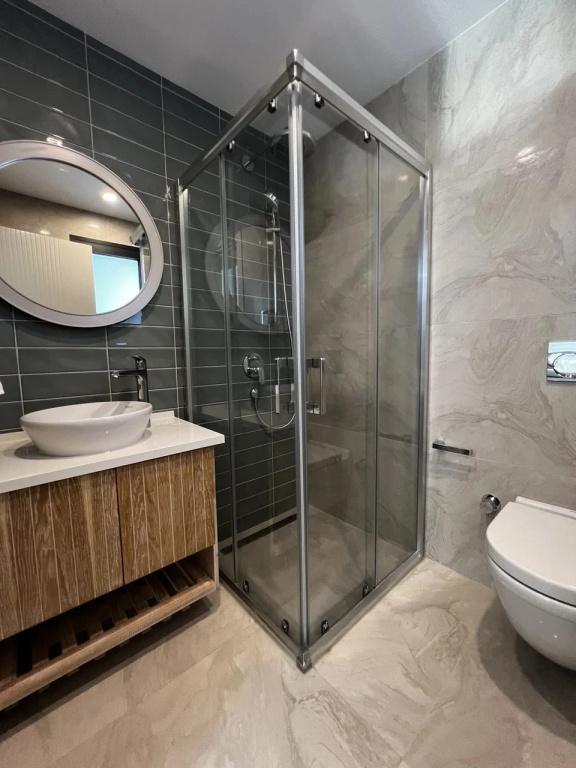 Апартаменты 3BR Penhouse Rooftop Pool Sea View Esentepe
