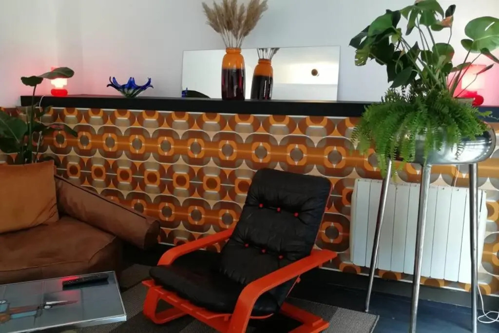Appartement loft Vintage vue sur le château