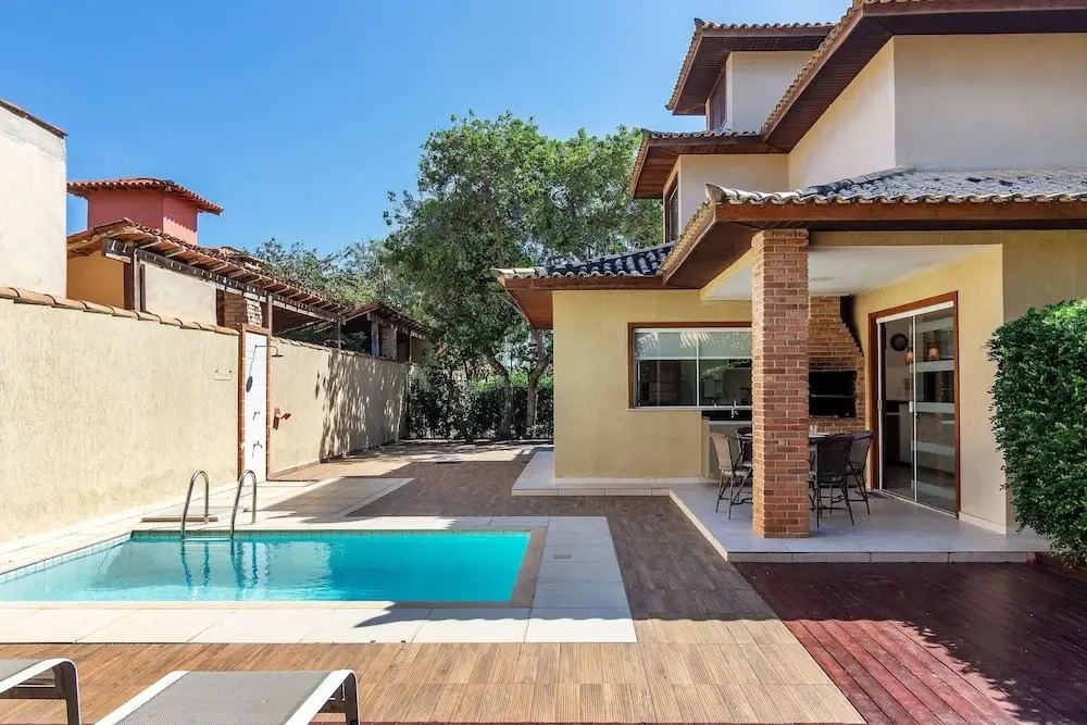 Bz41 Casa 180m praia Piscina Privativa