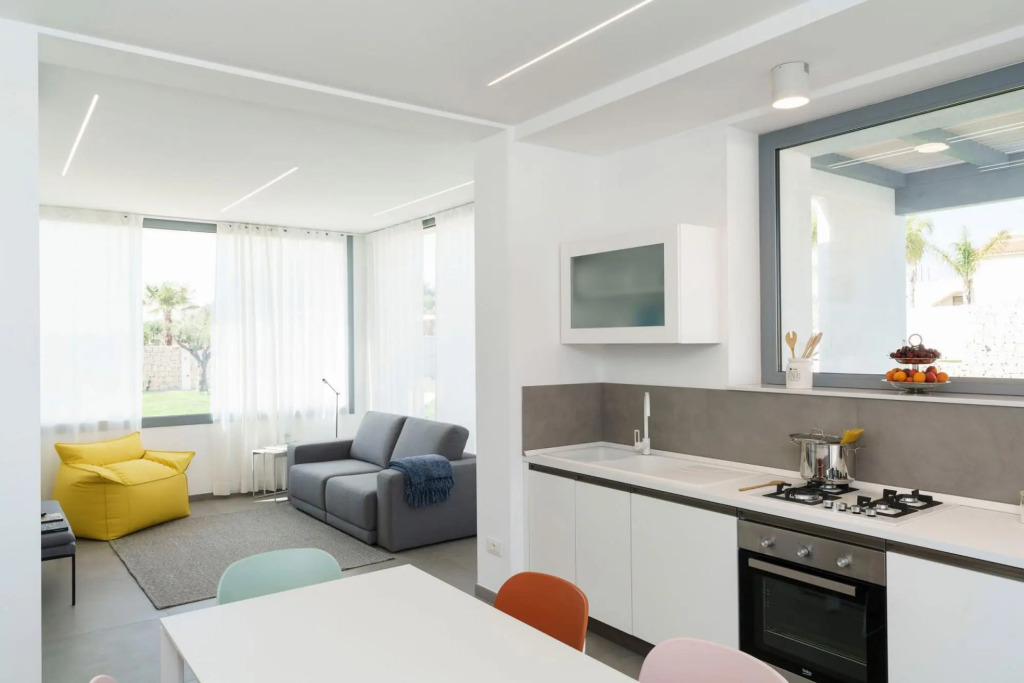 Lovely new villa with pool at walking distance from the beach-VILLA MARZAMEMI