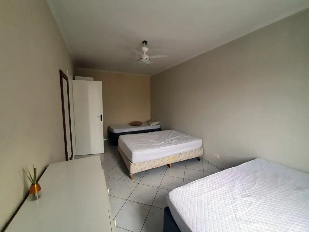 Apartamento confortável na orla da praia de Santos