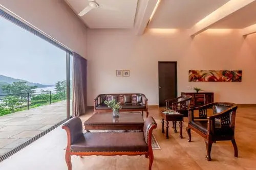 StayVistas Shivom Villa 5 - A Serene Escape with Views of the Valley and Lake