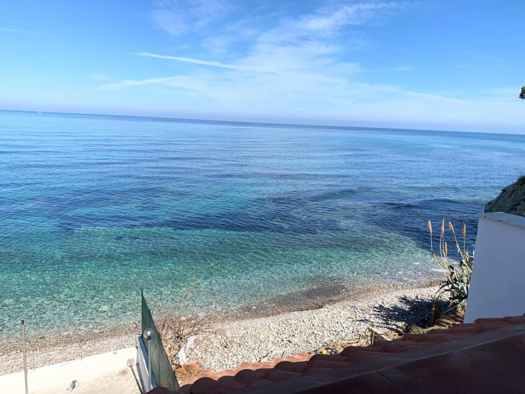 Sfondo Blu Villa sul mare