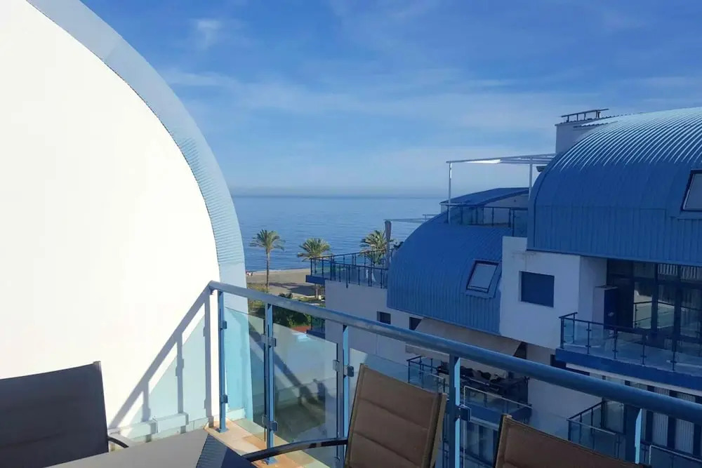Apartment With 2 Bedrooms in Castell de Ferro Gualchos, With Wonderful sea View, Shared Pool and Furnished Terrace Near the Beach