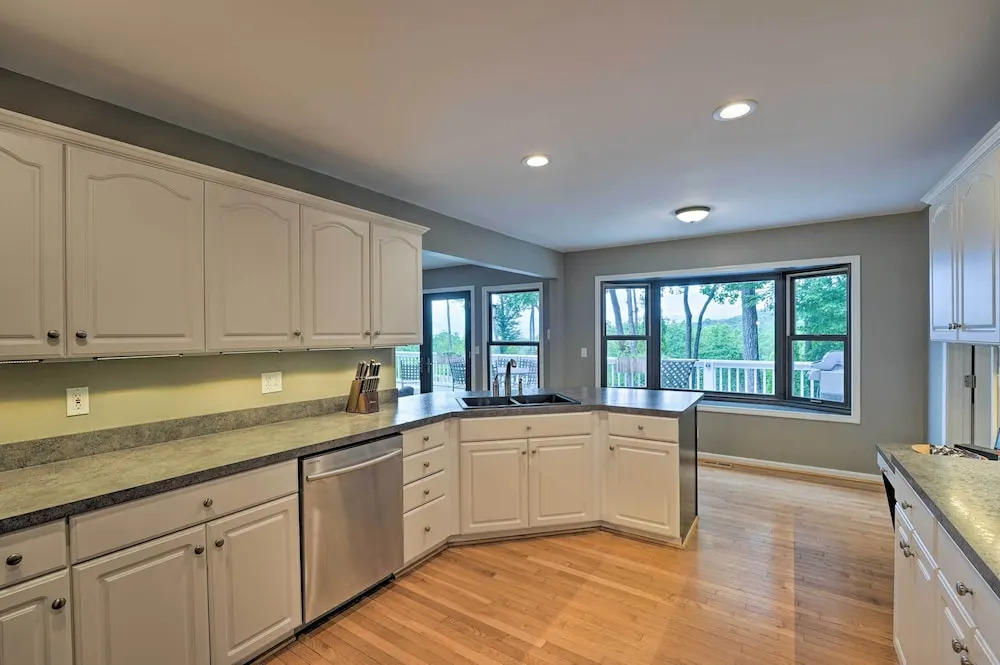 Grand Pisgah Forest Home on Secluded 5 Acres!