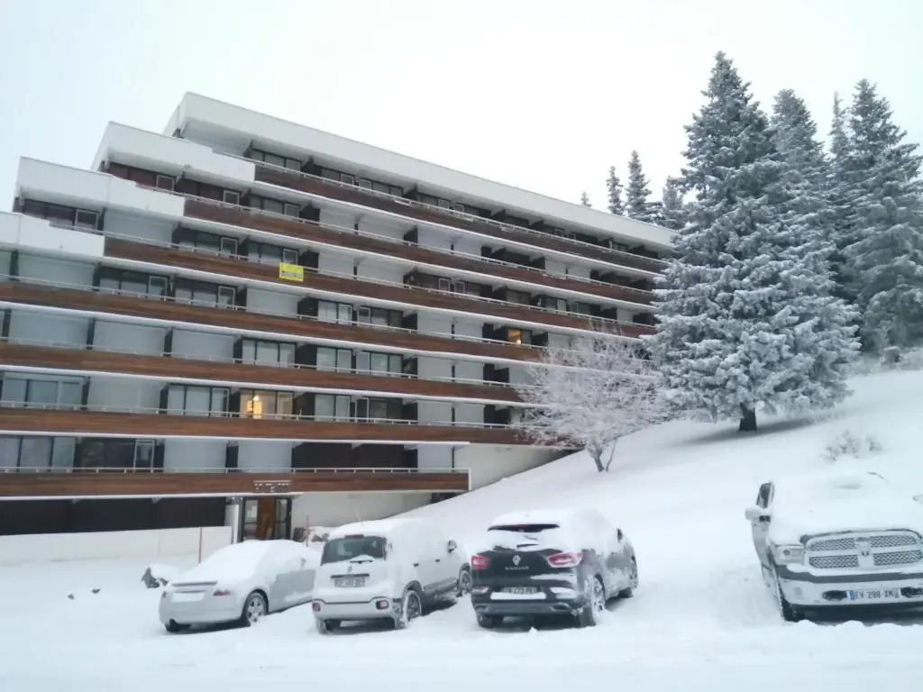 Le Flocon-Studio cabine-Balcon 4-6 Pers à 100m des pistes