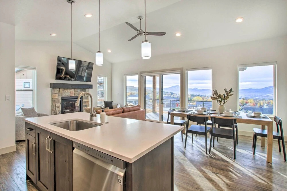 Eden Home w/ Stunning View ~ 6 Mi to Skiing!