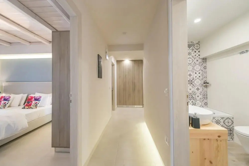 Agrikia Villa - Varvarigos Houses Superior Two Bedroom Apartment Ground Floor 1-6 Guests