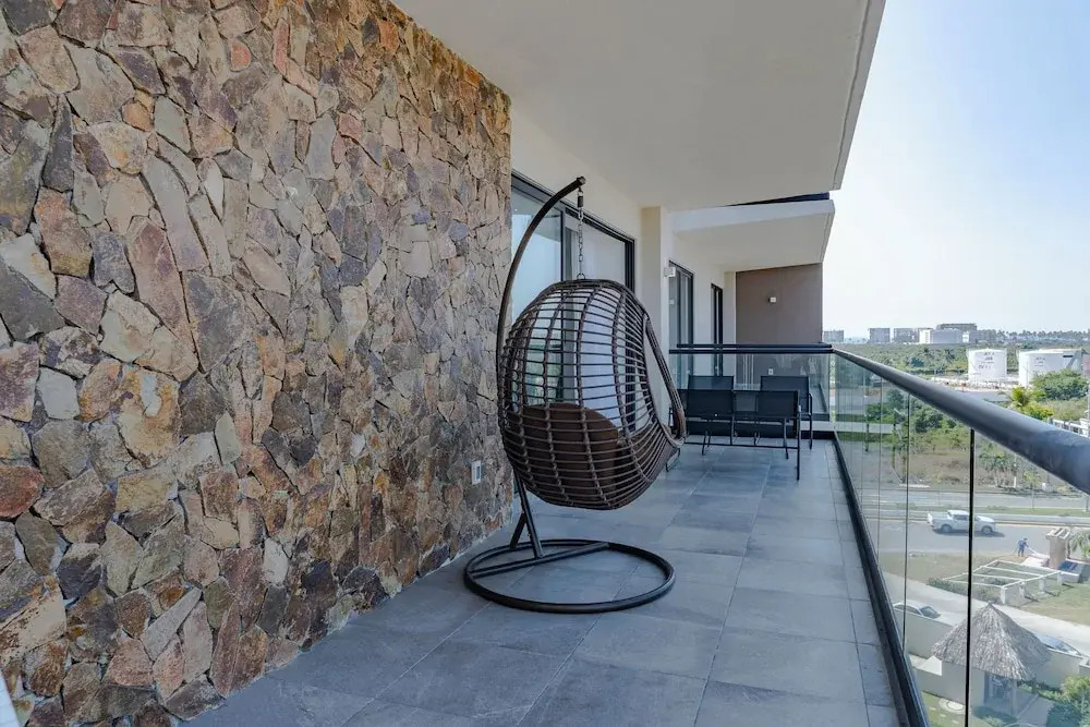 Apartment with pool 3 beds in Acapulco