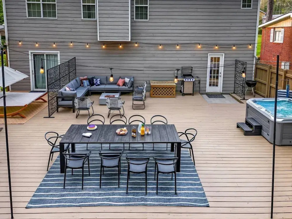 ATL Patio Paradise Pool Hottub Theater Gmrm B-ball