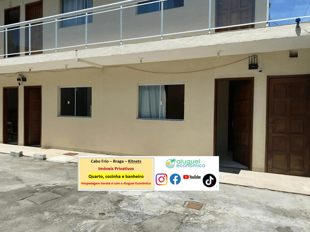 Cabo Frio - Braga - Kitnets - Aluguel Econômico