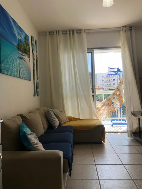 Apartamento peracanga com vista para o mar