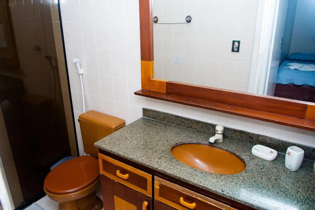 Charmoso e confortável 3 quartos com varanda e piscina - CF05