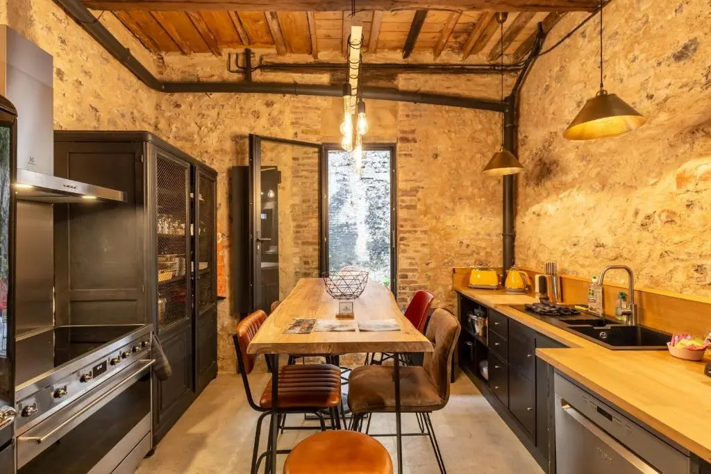 LAtelier dÉléa 4 Terrace - Industrial-chic in the heart of Honfleur