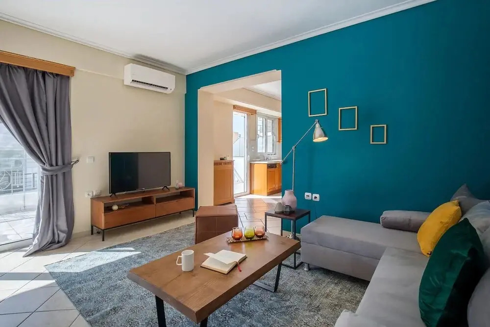 Stylish one-bedroom maisonette in Mets