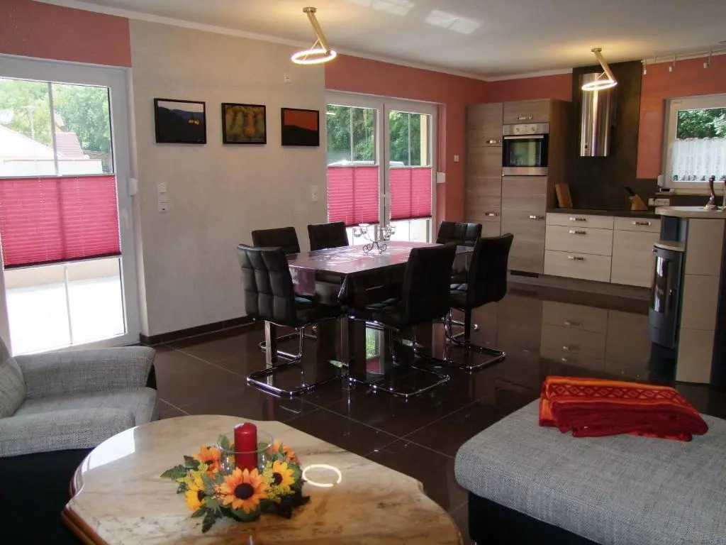 Ferienhaus "Kräuterhexe" mit Wasserbett 200x200cm
