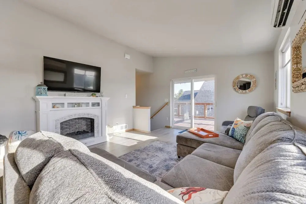 Canal-front Home in Ocean Shores w/ Dock & Views!