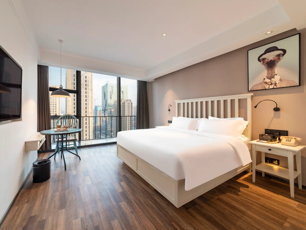 Borrman Hotel Jinan West Station Greenland Central Plaza Exhibition Center