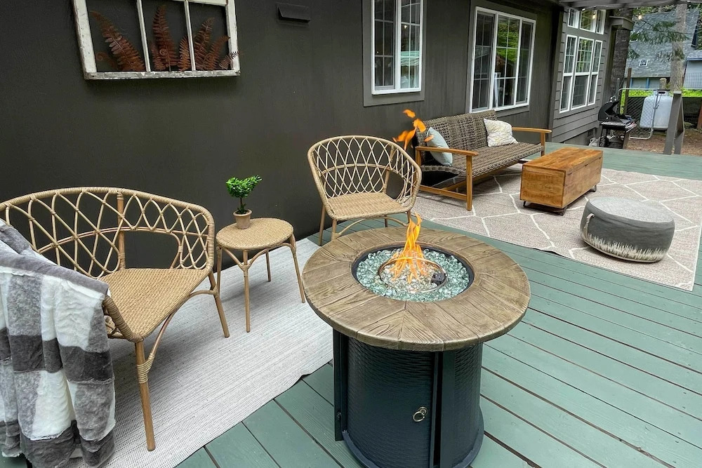 Family Home w/ Fire Pit, Grill & Fenced Yard!