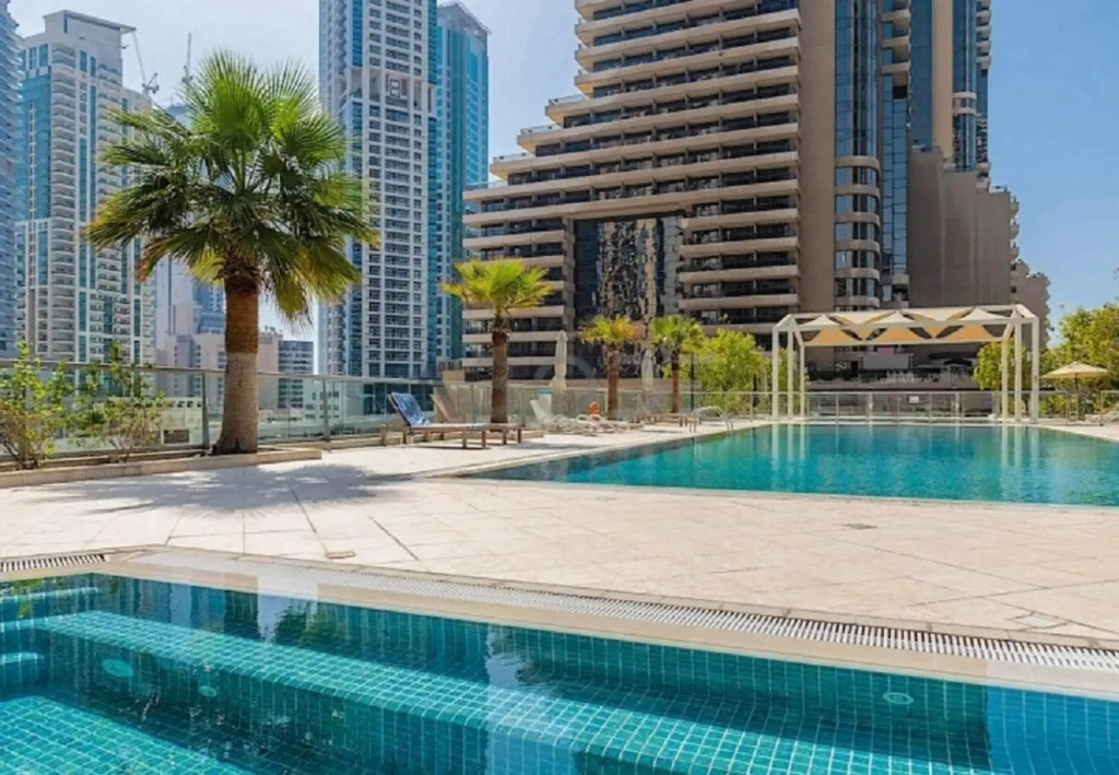 Dubai Marina- Iris Blue 1002