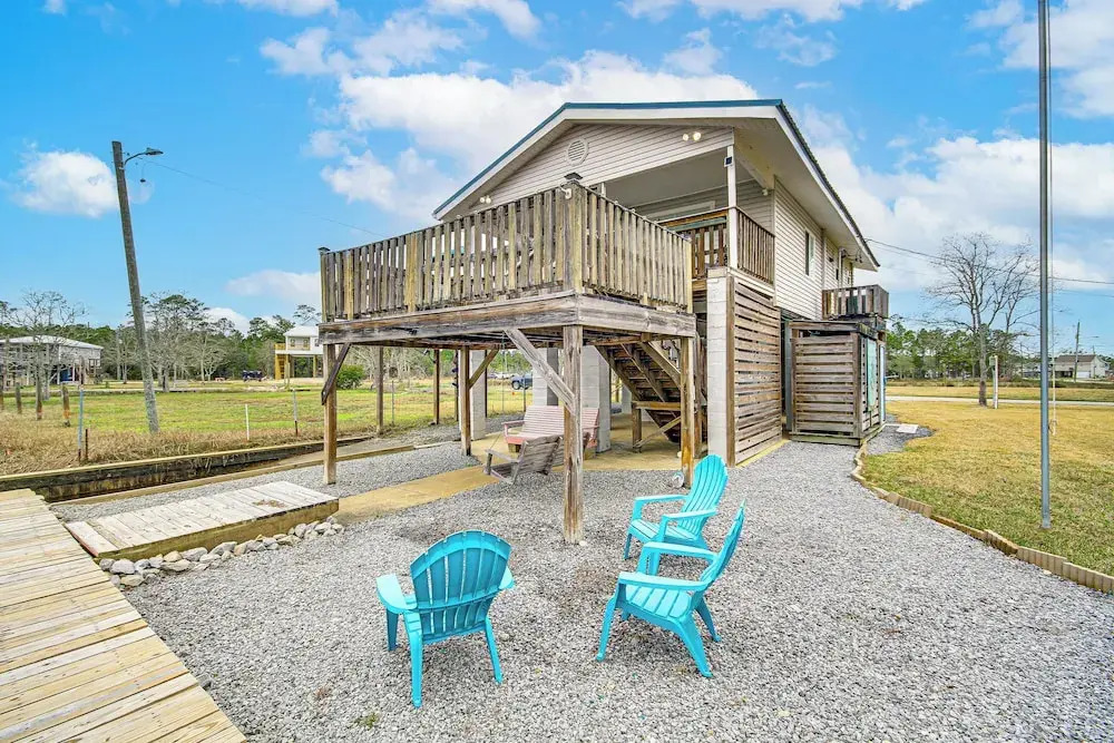 Waterfront Bay St Louis Home w/ Private Dock!