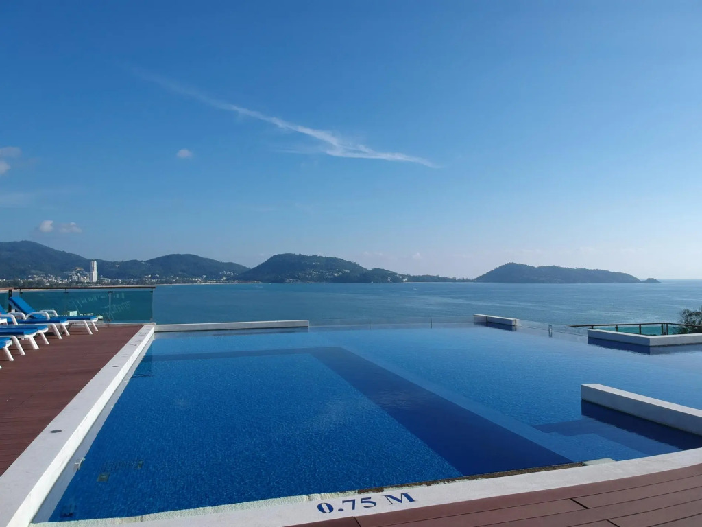 Privilege26 - Seaview plunge pool 3 bedroom luxury apartment on Kalim bay