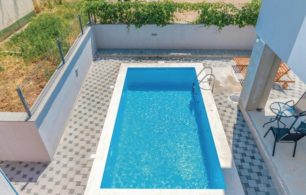 Nice Home in Biograd With Wifi and Outdoor Swimming Pool