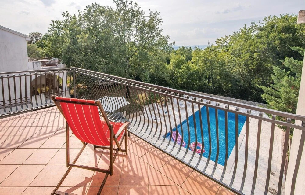 Awesome Home in Malinska With 2 Bedrooms, Wifi and Outdoor Swimming Pool