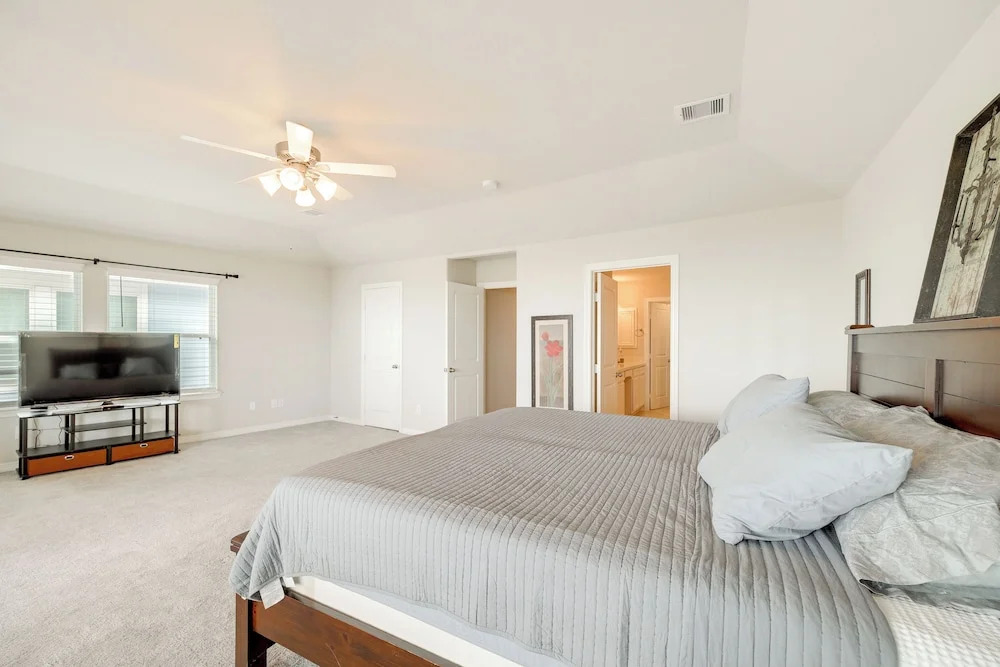 Bay-view La Porte Home Rental: Steps to Beach!