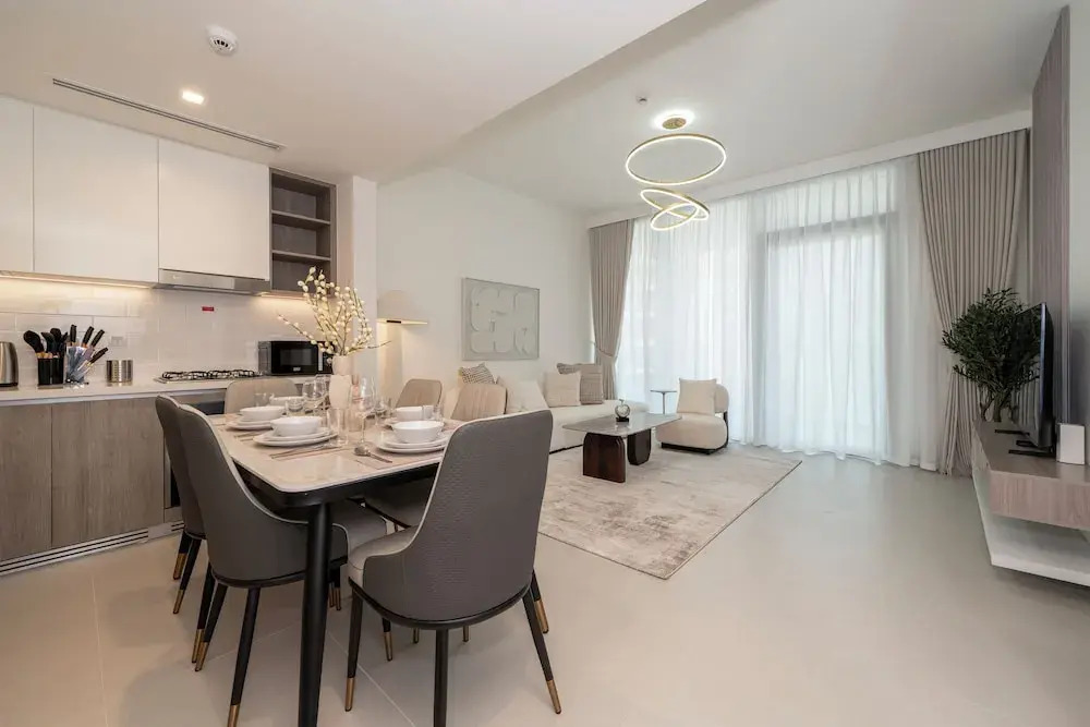 Luxury 1BR LIV Marina Modern Marina View