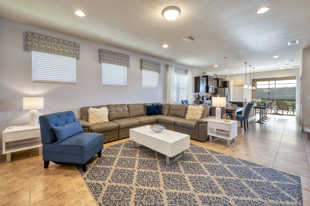Stunning home with private pool and game room