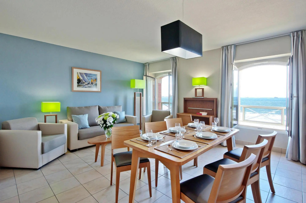 Residence Reine Marine, St Malo, 3 room apt. for 6 pers. sea view