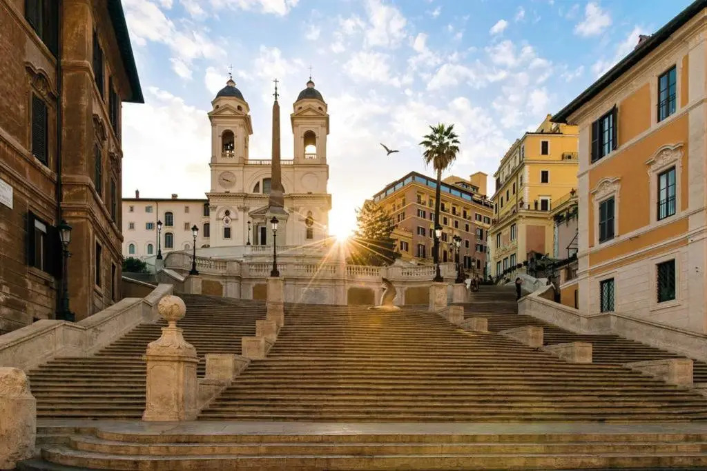 One bedroom appartement with city view terrace and wifi at Roma