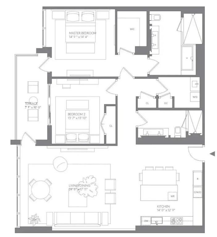 2 2 City View Penthouse Ph1615